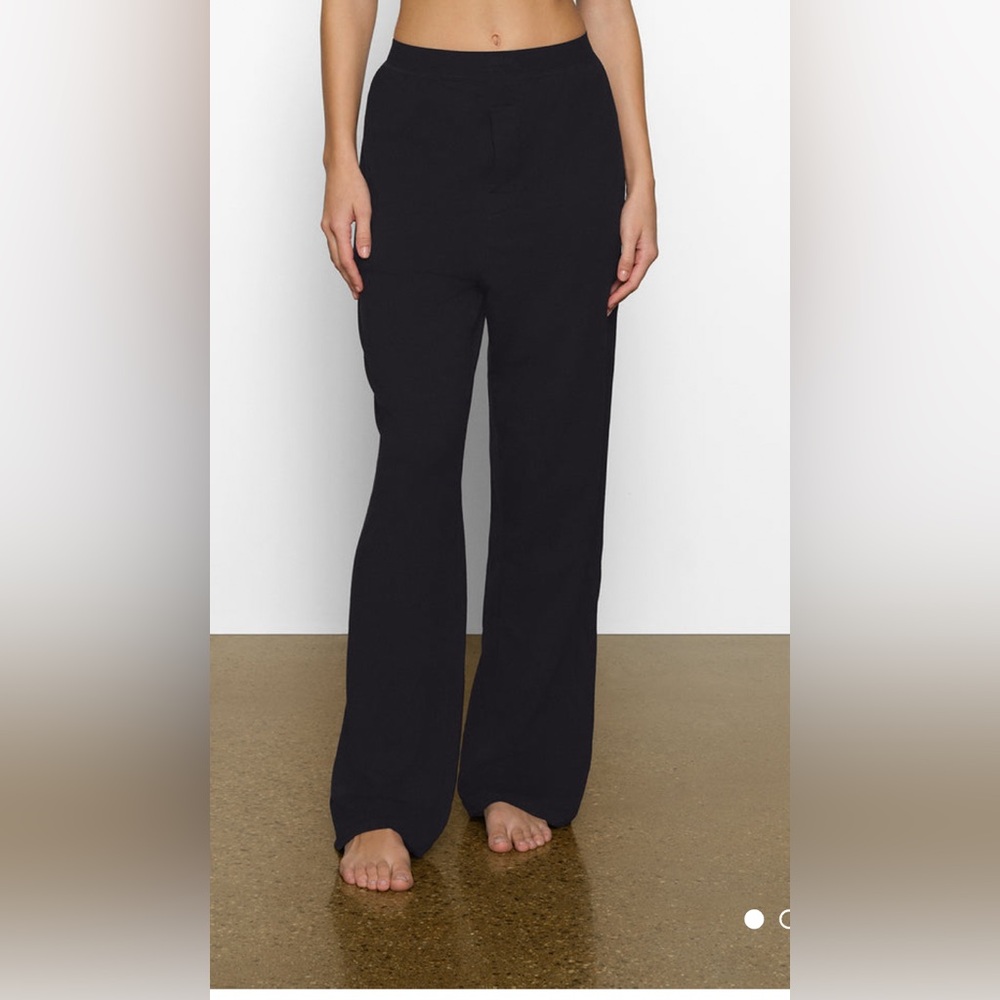 SKIMS NWT Boyfriend Loose Pant - Onyx